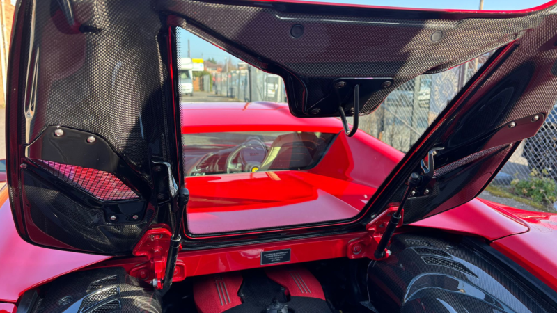 Photo of Capristo Engine Bonnet in Primed Carbon & Glass (Spider) for the Ferrari 488 GTB/Spider - Image 4